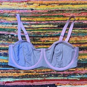 Parade Underwire Bra – 34DDD – Lavender & Gray Sustainable Lingerie